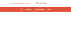 Desktop Screenshot of mainlymenus.ie